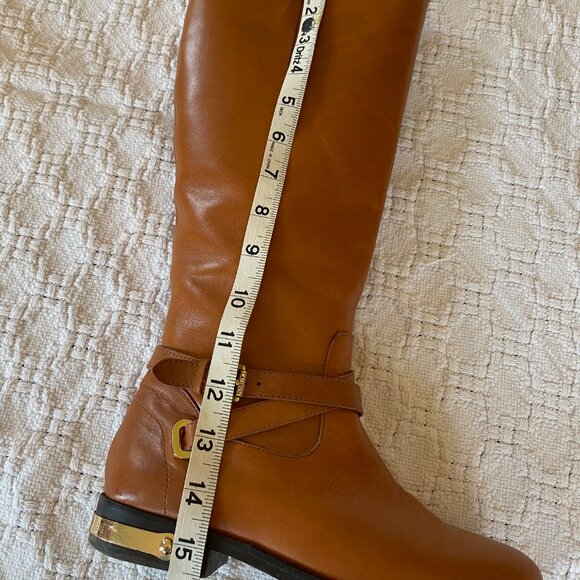 Ralph Lauren equestrian boots size 5.5, caramel color - Picture 9 of 9